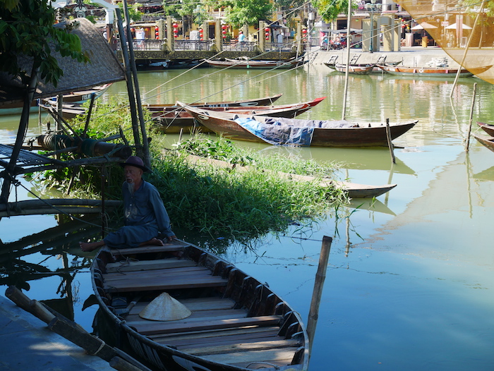 La pêche fait encore vivre la population de Hoi An. 
