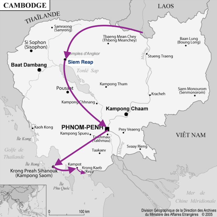 Quel itinéraire faire pour un mois au Cambodge ?