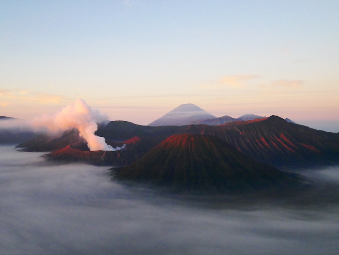 Où voir les volcans d'Indonésie ? 