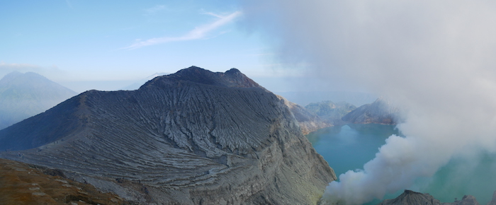 Comment prendre une photo des volcans d'Indonésie ? 