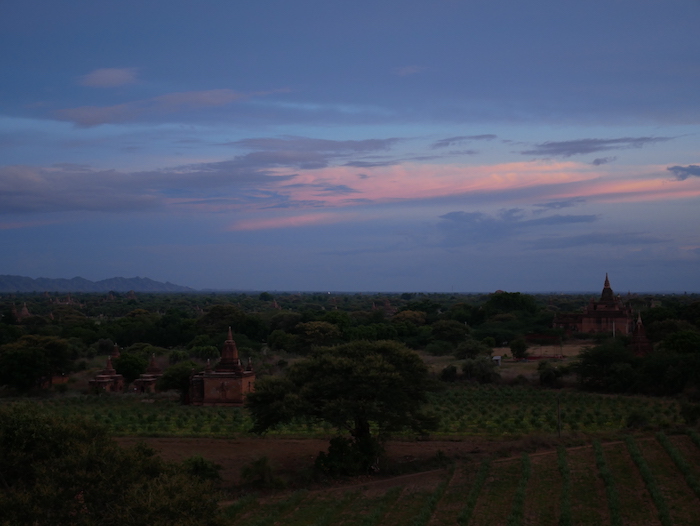 Où voir le coucher du soleil à Bagan ? 