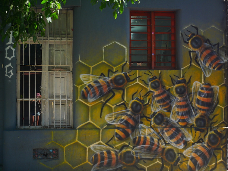 Où trouver du street art à Santiago ? 