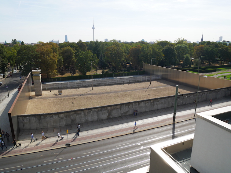 Où se trouve le mur de Berlin ? 