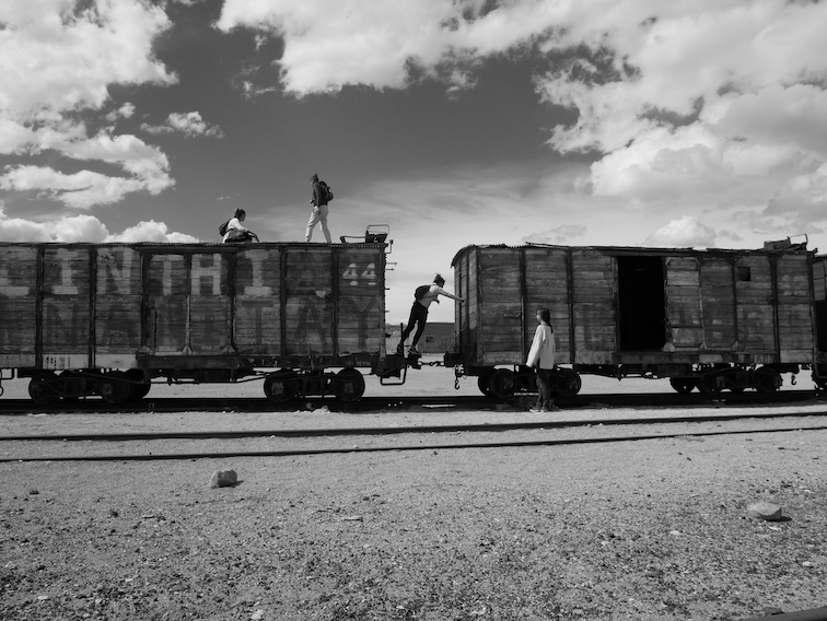 Cimetière de train en Bolivie. 