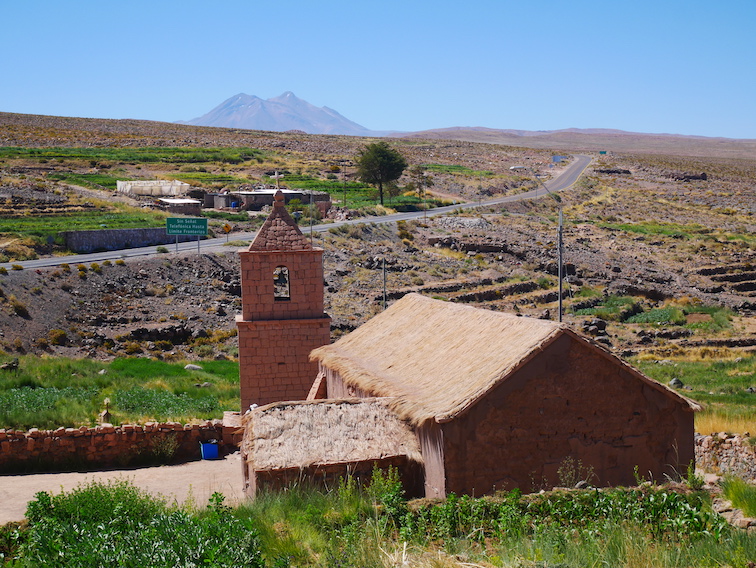 L'église du village de Socaire. 
