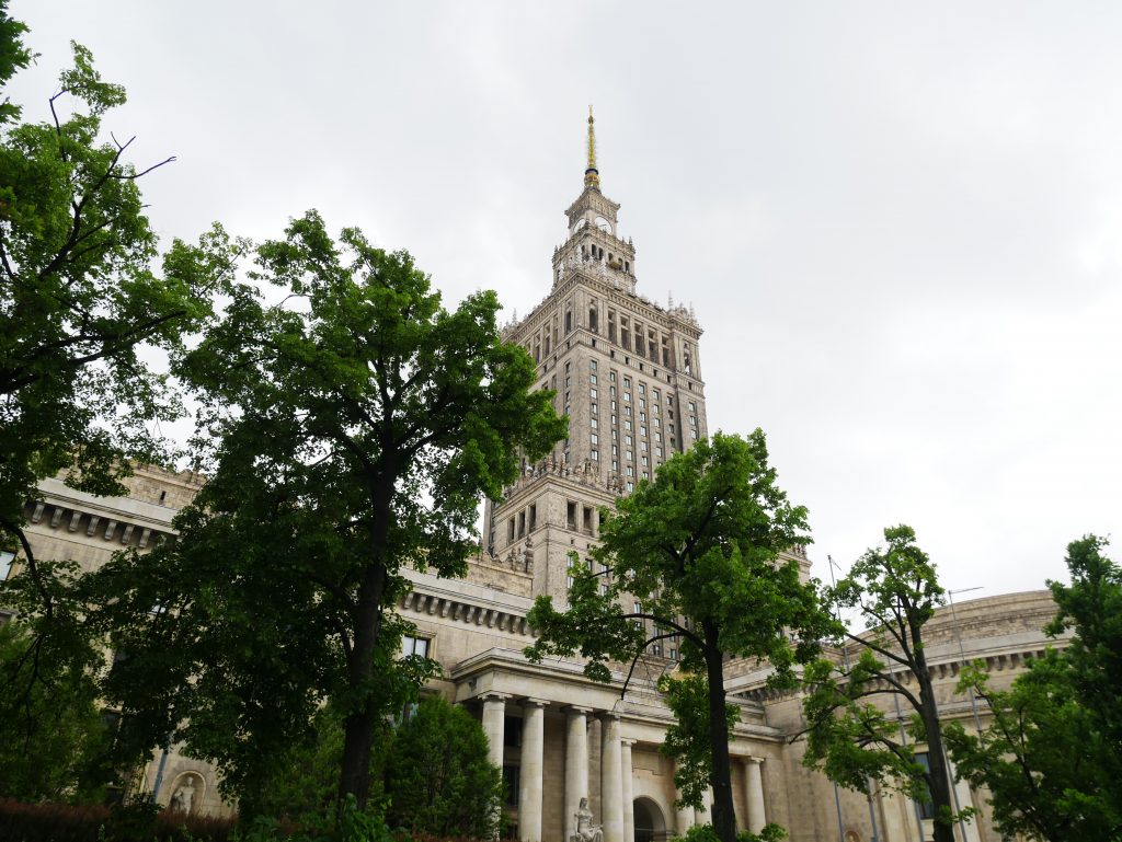 Palais des sciences et de la culture de Varsovie. 