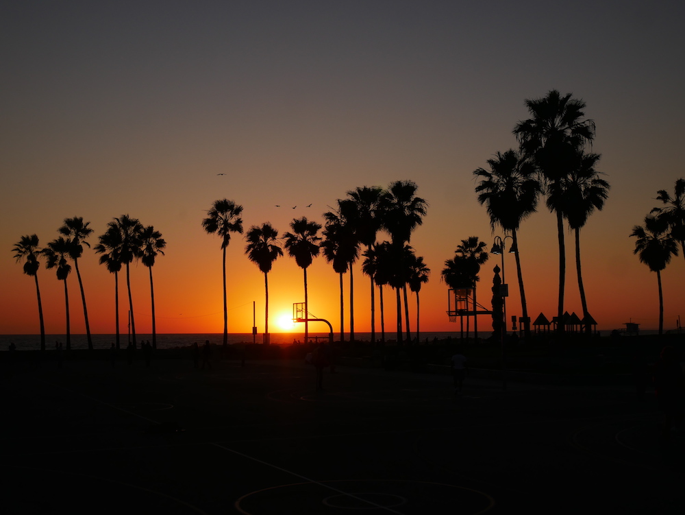 Où voir des couchers de soleil à Los Angeles ? 