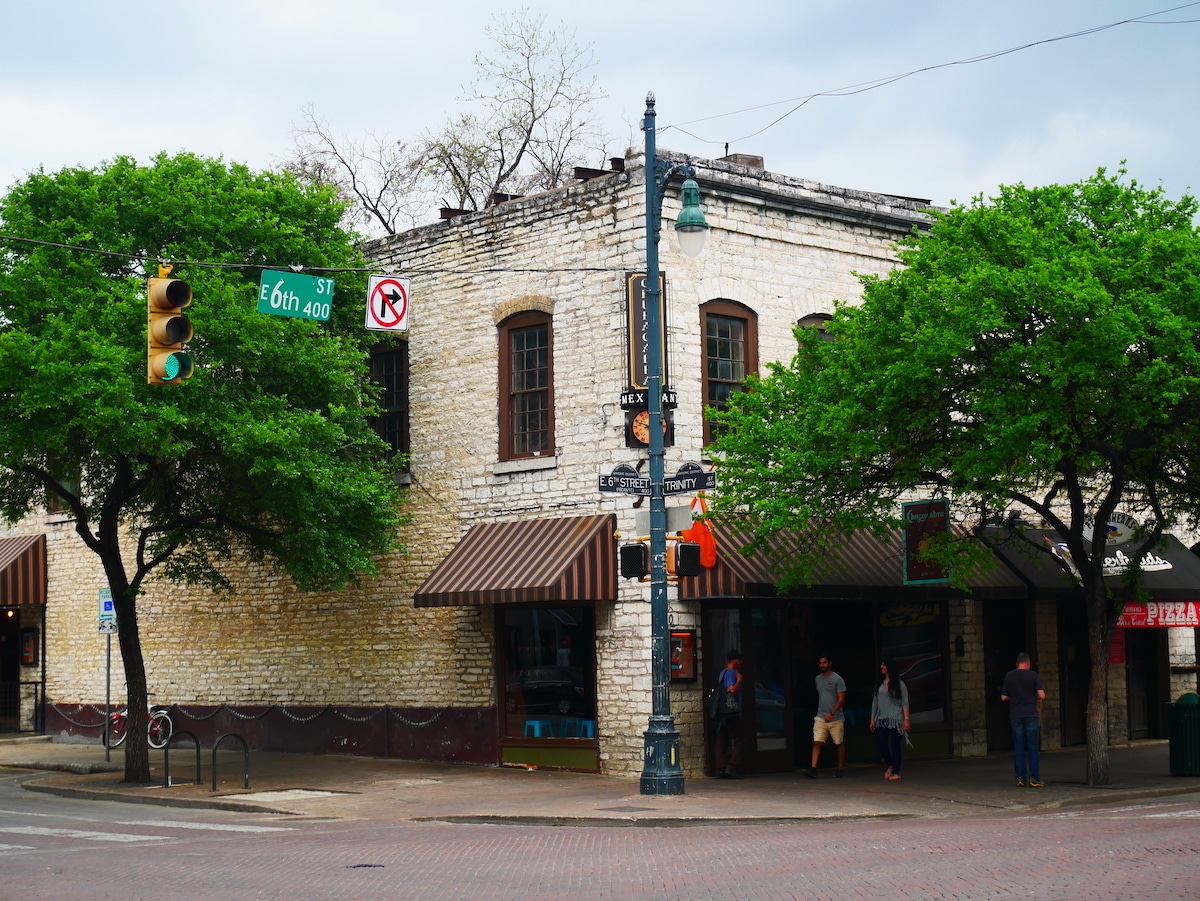 6th street de Austin au Texas.